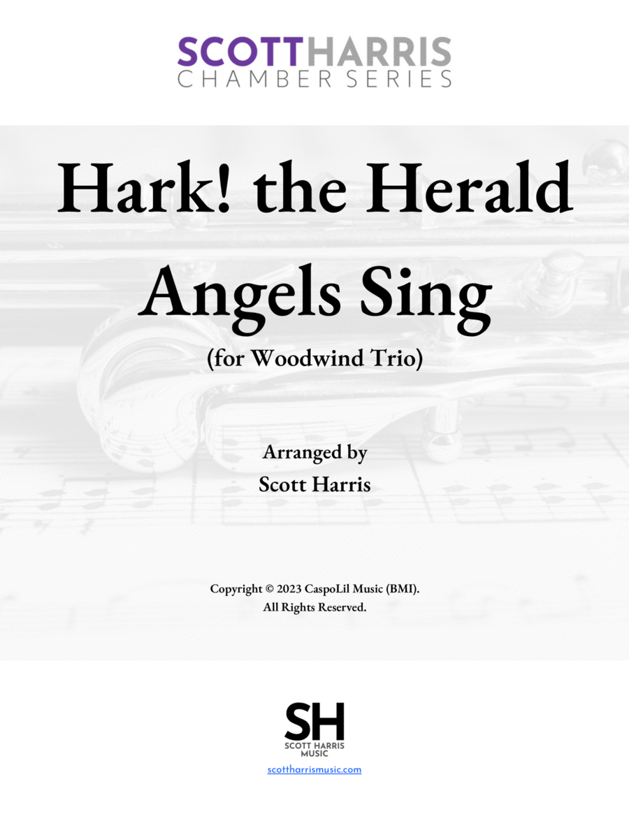 Hark! the Herald Angels Sing (for Woodwind Trio) image number null