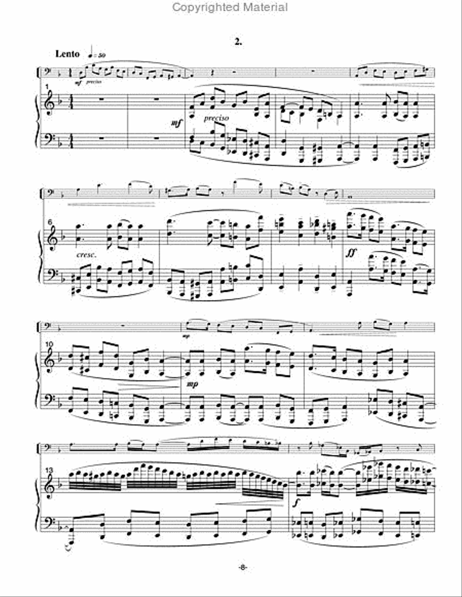 Concerto del Garda Concerto del Garda Euphonium scores gallery preview page 11