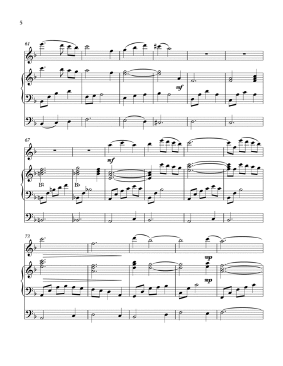 Moon River Flute scores gallery preview page 6