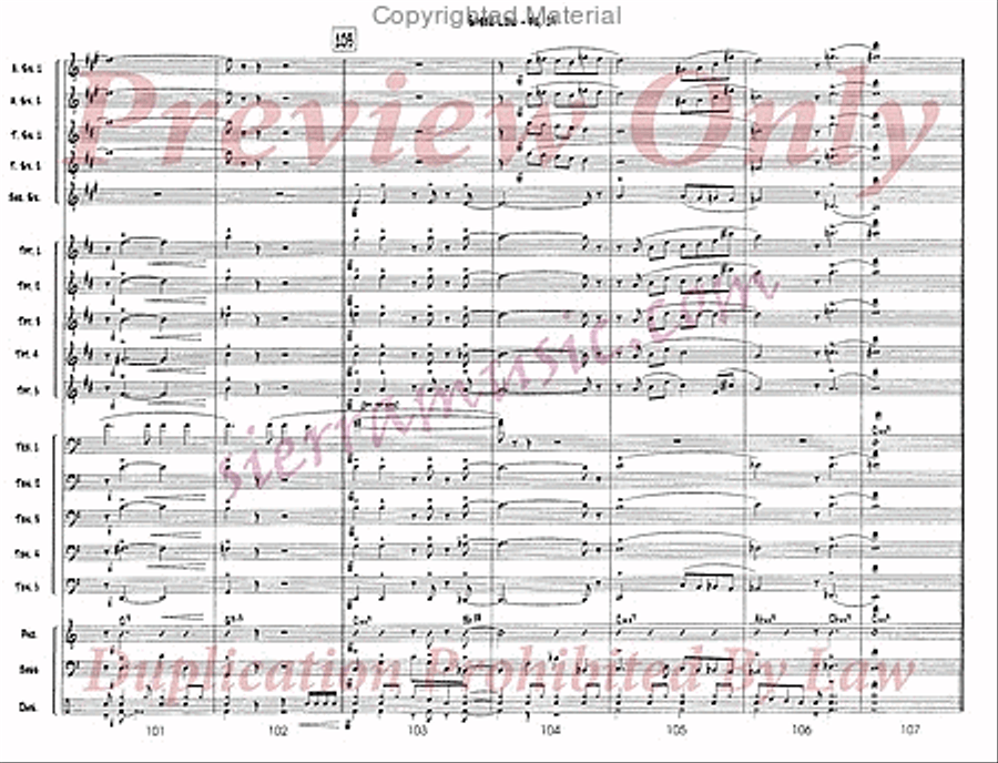 Speak Low Jazz Ensemble scores gallery preview page 15