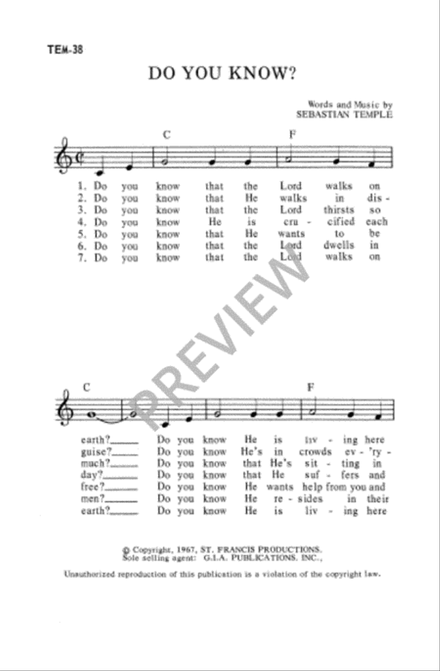 Happy the Man Unison Choir scores gallery preview page 14
