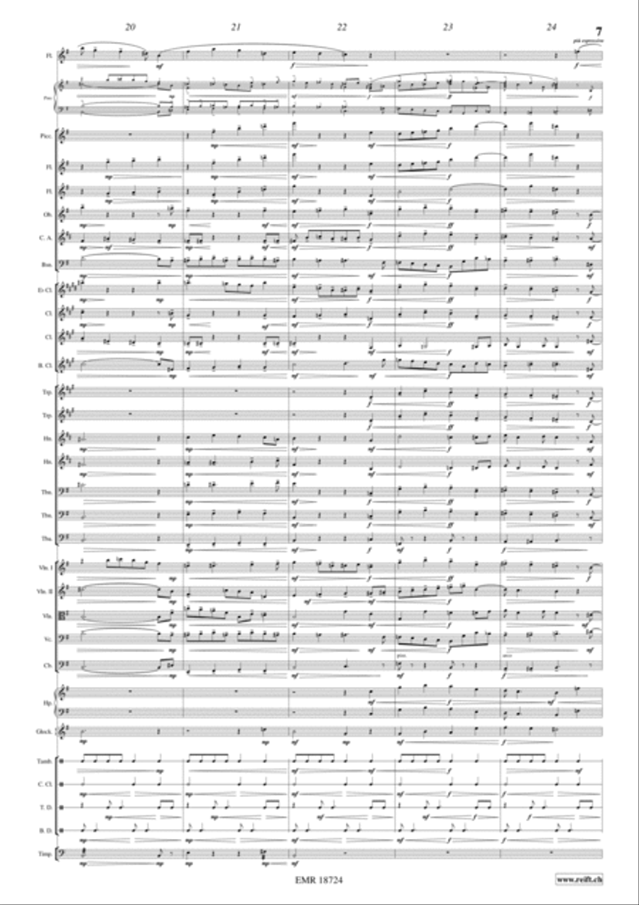Elegy Elegy Orchestra scores gallery preview page 7