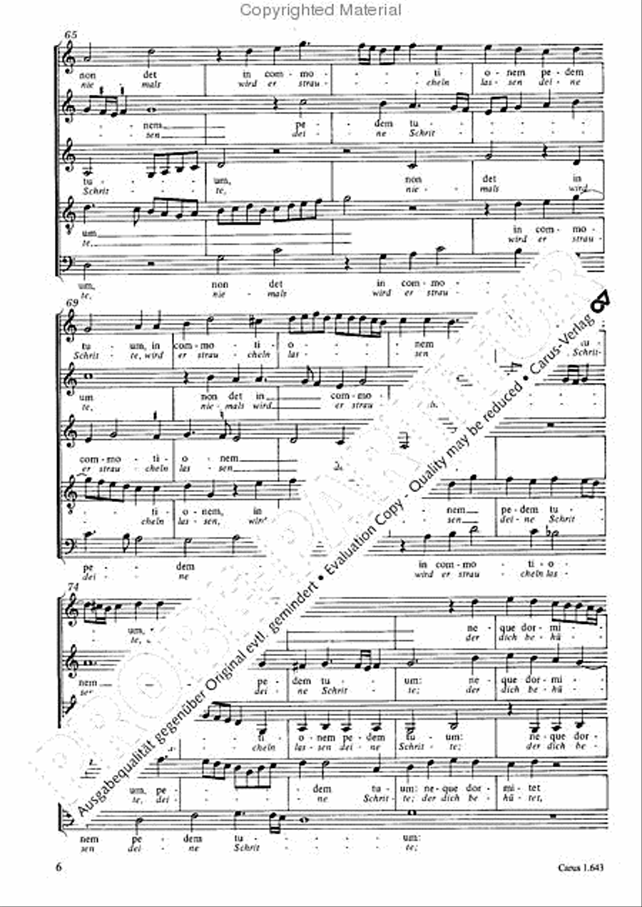 Levavi oculos meos Choir scores gallery preview page 7
