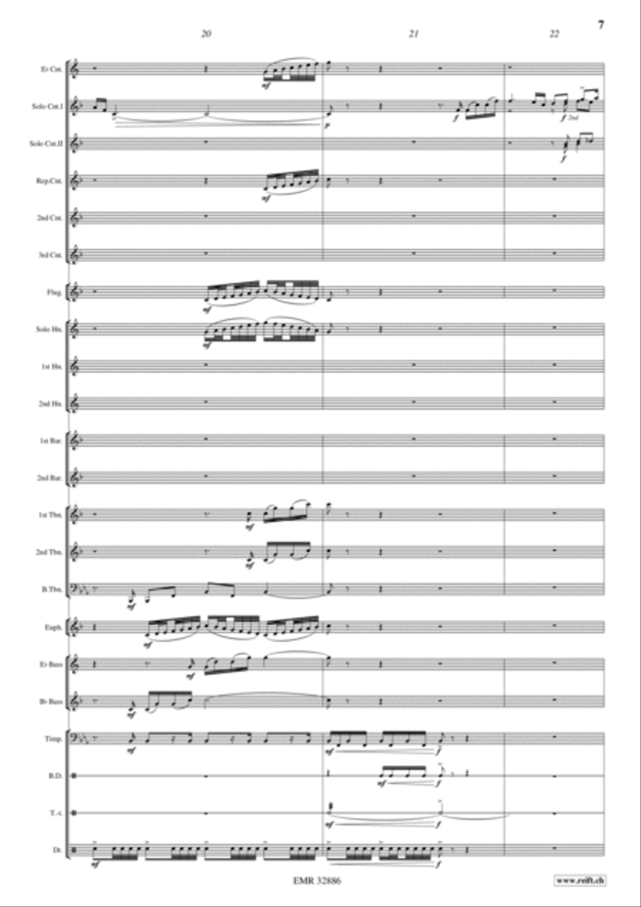Evolution Brass Band scores gallery preview page 8