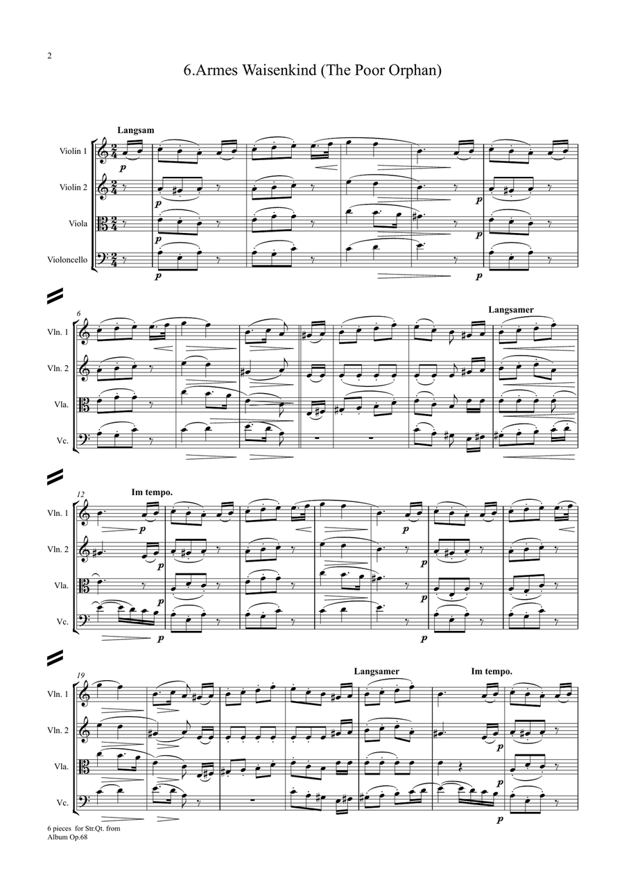 Schumann: Album für die Jugend (Album for the Young) Op.68 