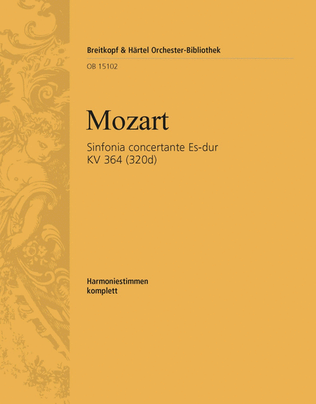 Sinfonia concertante in E flat major K. 364 (320d)