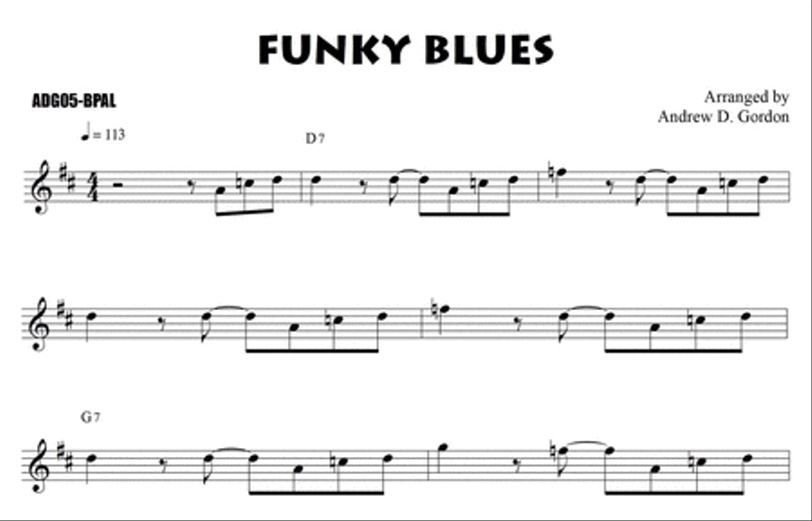 The Blues Play-A-Long and Solos Collection for Clarinet Beginner Series Clarinet Solo scores gallery preview page 2