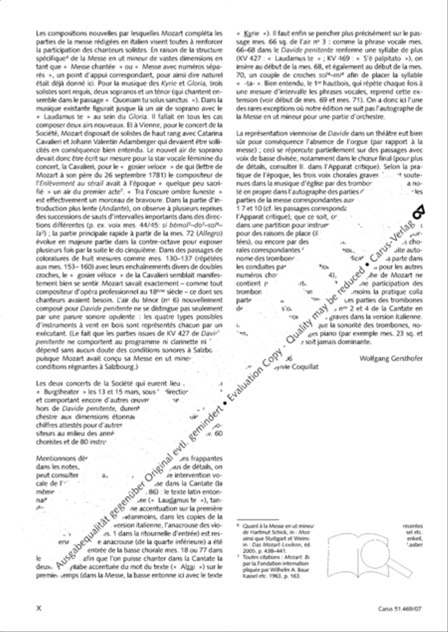 Davide penitente 4-Part scores gallery preview page 11