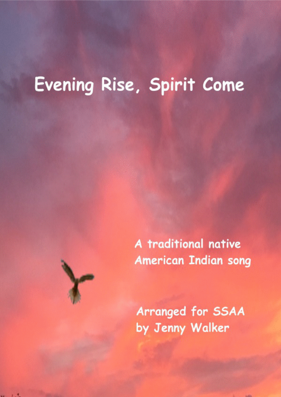 Book cover for Evening Rise Spirit Come (SSAA)