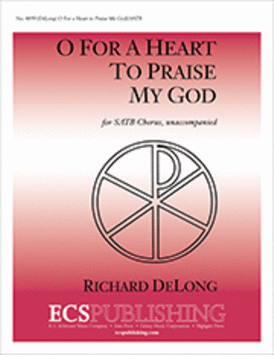 O For a Heart to Praise My God 4-Part scores gallery preview page 1