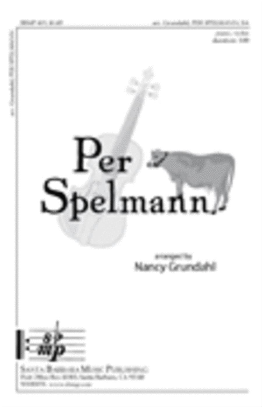 Per Spelmann - Violin Part Violin Solo scores gallery preview page 1