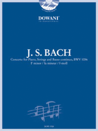 Book cover for Bach: Concerto for Piano, Strings and Basso Continuo BWV 1056 in F Minor
