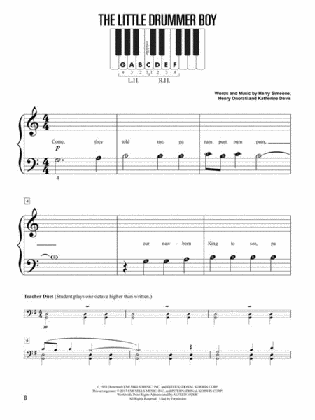 Hal Leonard Christmas Piano for Teens image number null