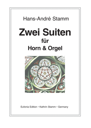 Book cover for Two Suites for Horn & Organ