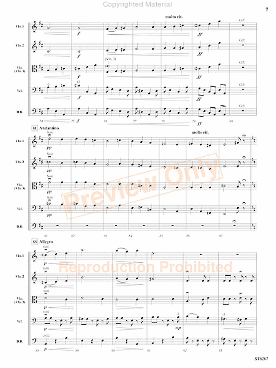 Cordoba String Orchestra scores gallery preview page 8