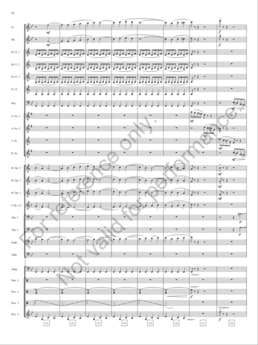 Mozart's Sandbox Mozart's Sandbox Concert Band scores gallery preview page 17