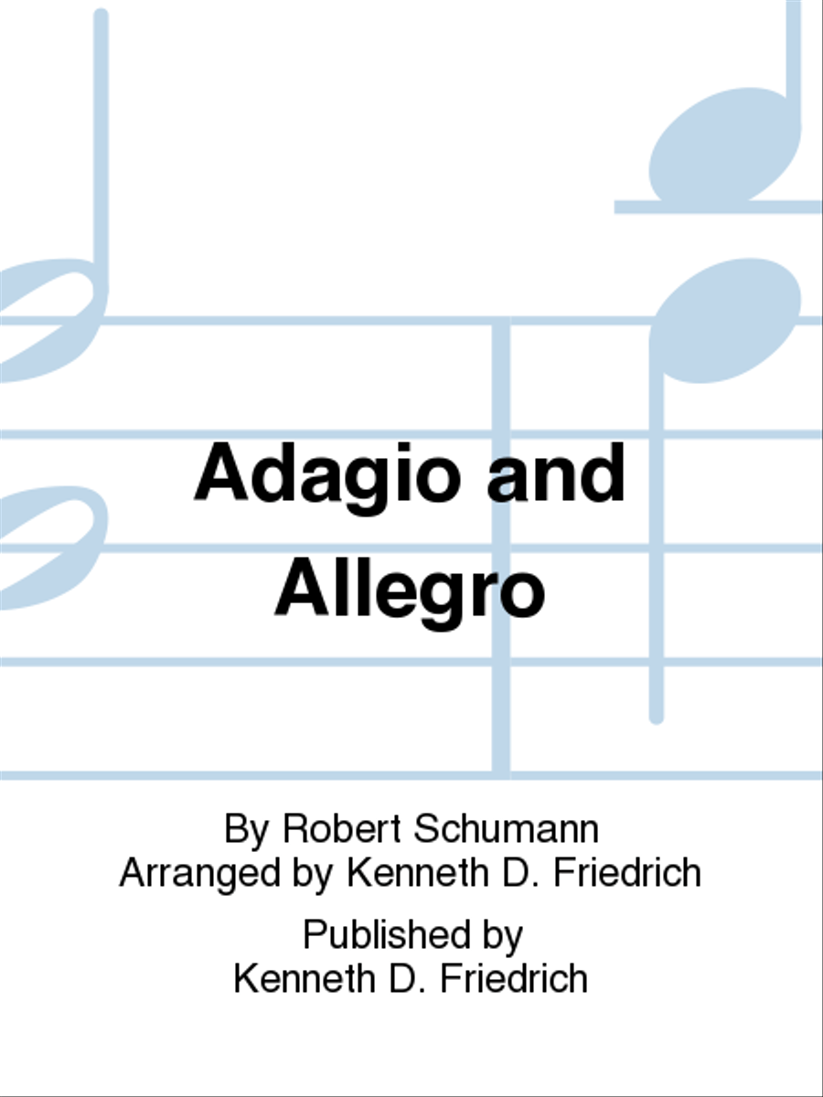 Adagio and Allegro Tuba scores gallery preview page 1