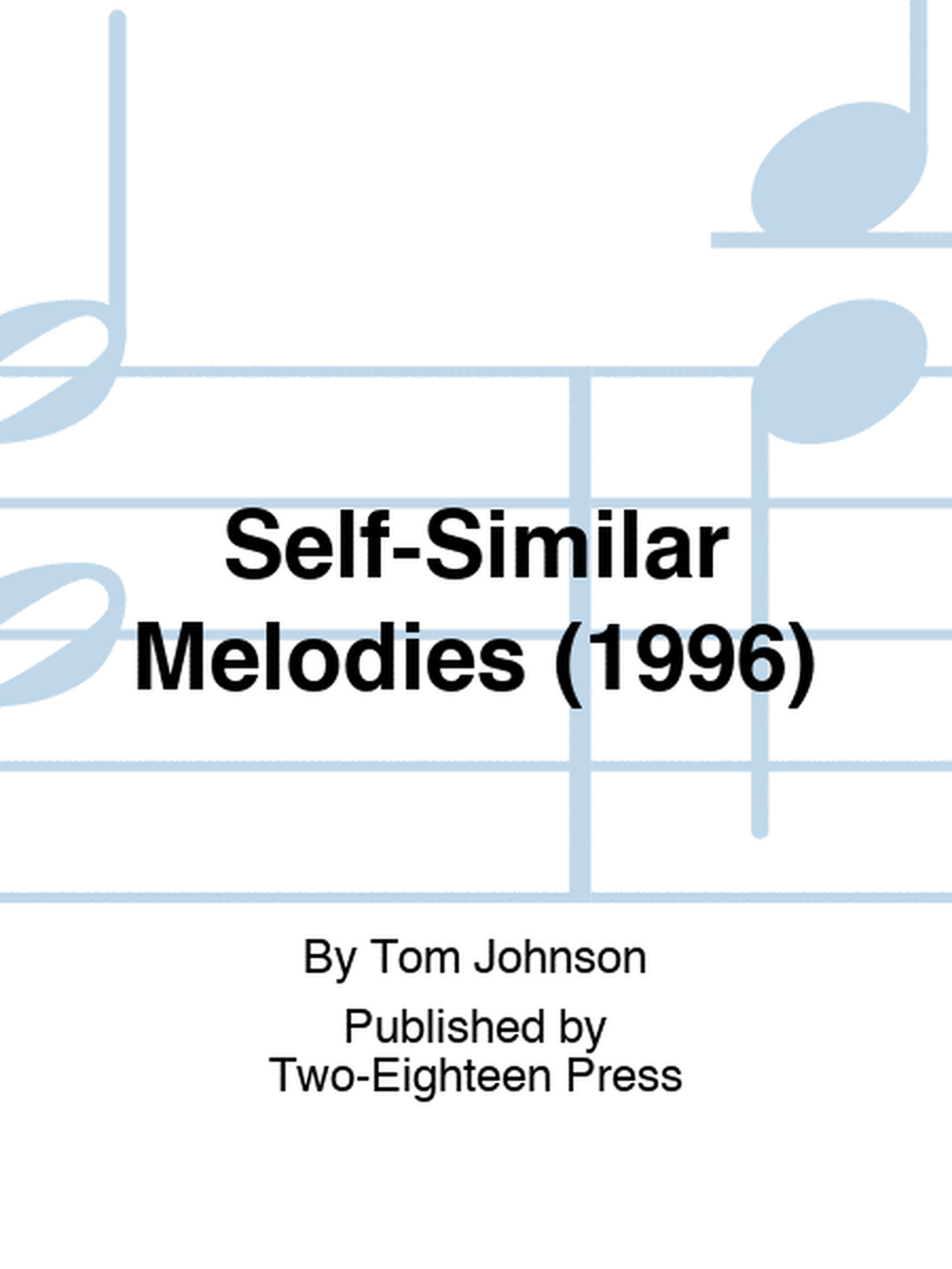 Self-Similar Melodies (1996)