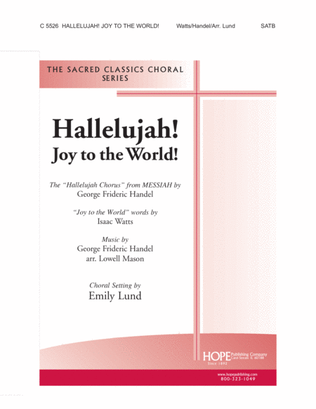 Book cover for Hallelujah! Joy to the World