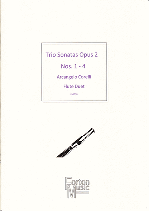 Book cover for Trio Sonatas, Op 2 nos 1-4