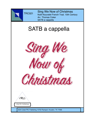Sing We Now of Christmas a cappella