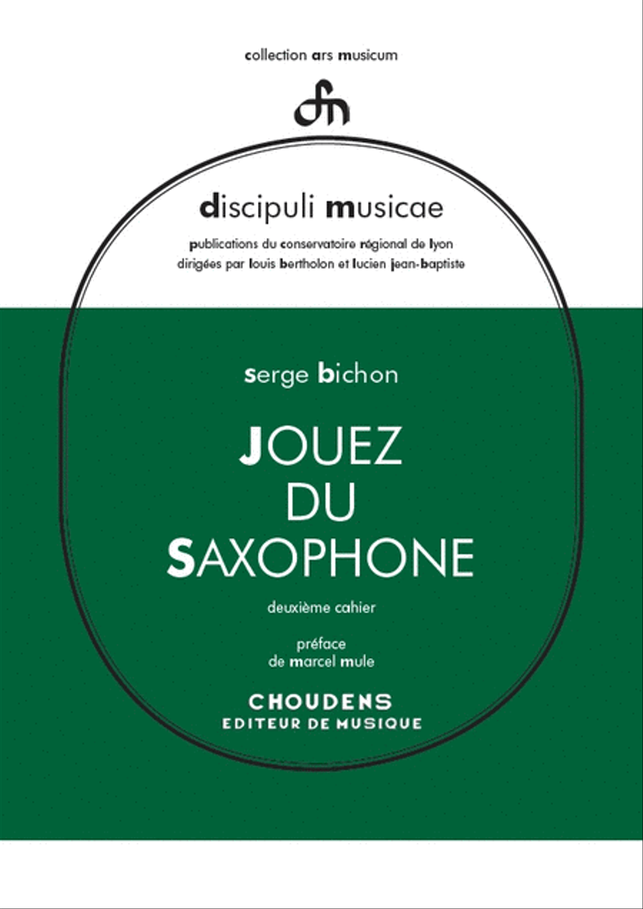 Jouez Du Saxophone - Volume 2 Saxophone Solo scores gallery preview page 1