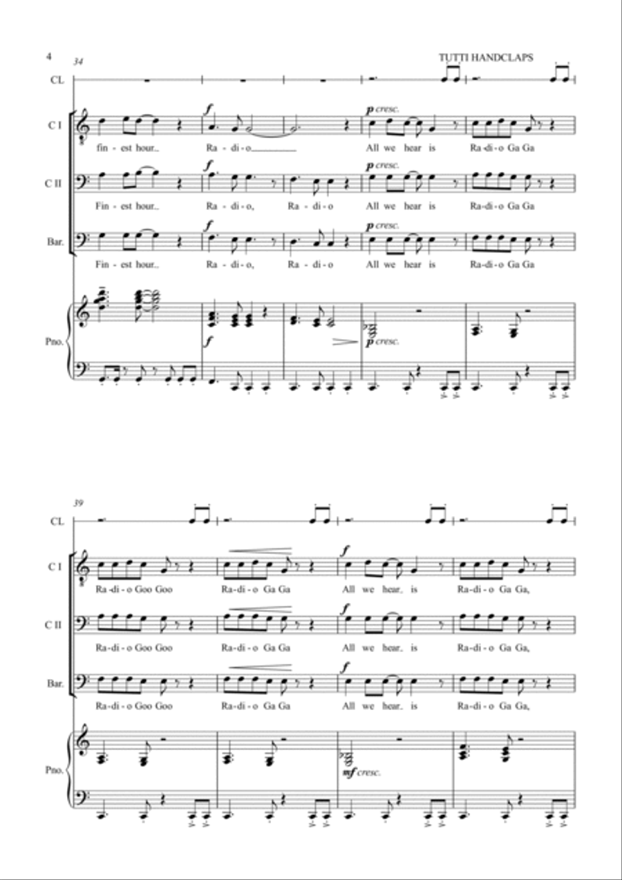 Radio Ga Ga TB scores gallery preview page 5