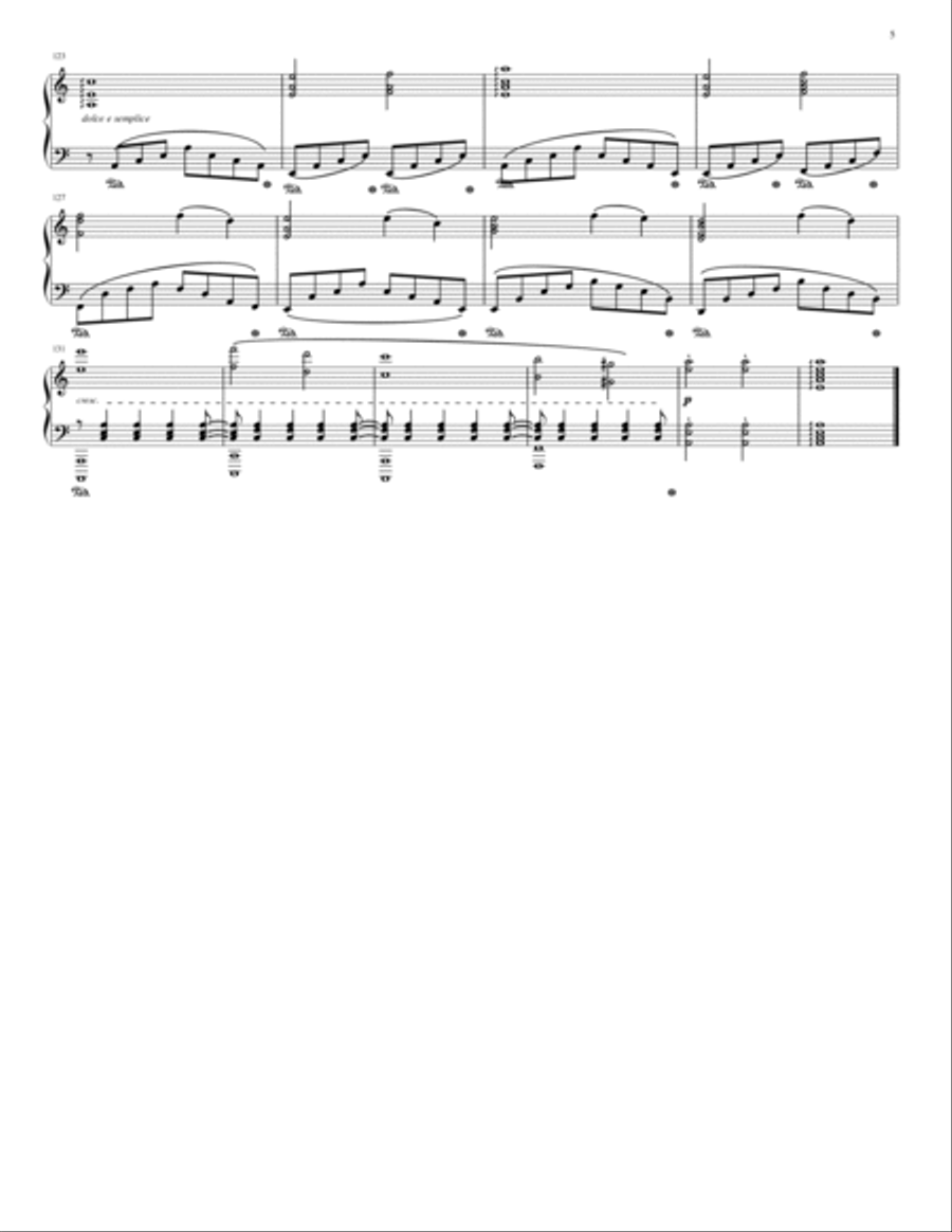 Sonata in A Minor Op. 2 No. 1 (Complete score) Piano Solo scores gallery preview page 6