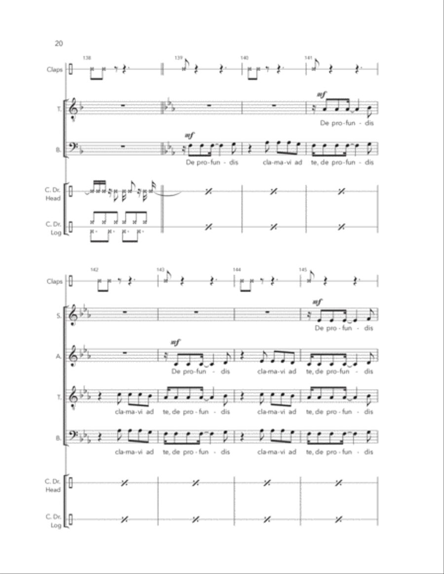De Profundis De Profundis Divisi scores gallery preview page 18