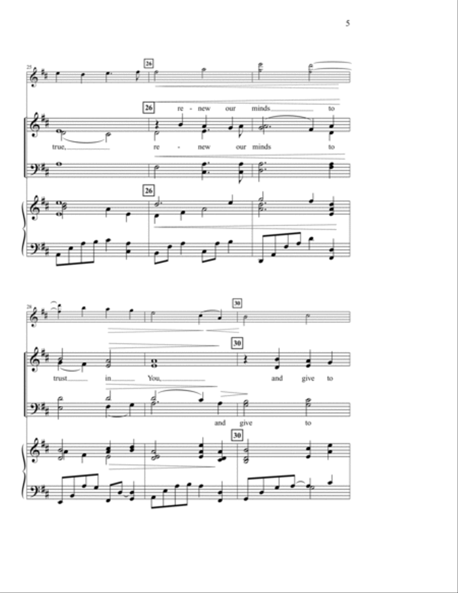 O Breath of God O Breath of God 4-Part scores gallery preview page 5