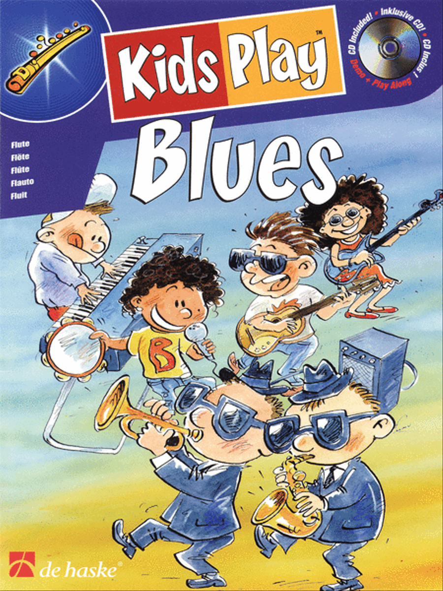 Kids Play Blues Flute Solo scores gallery preview page 1