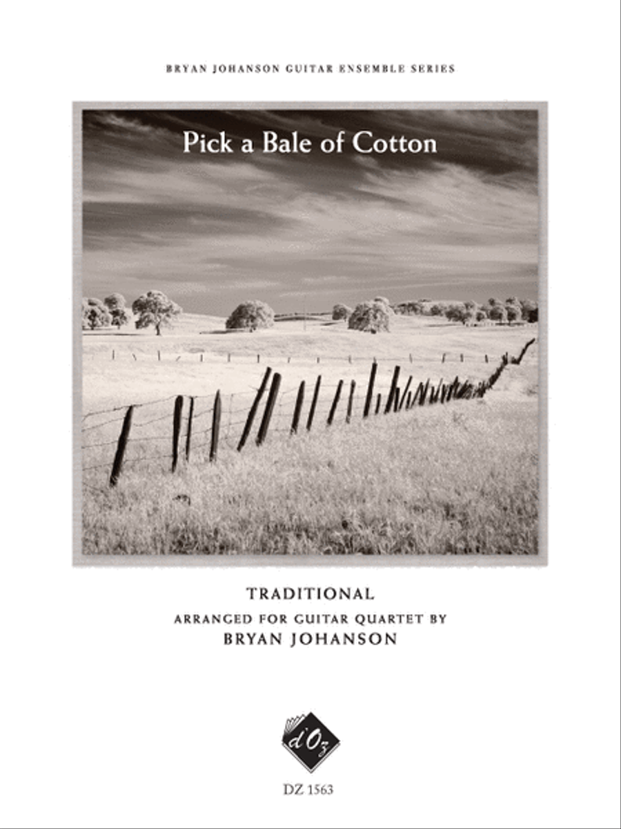 Pick a Bale of Cotton Pick a Bale of Cotton Guitar Ensemble scores gallery preview page 1