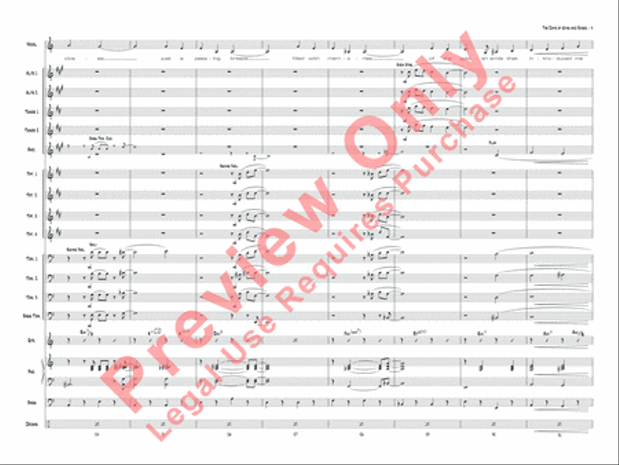 The Days of Wine and Roses Jazz Ensemble scores gallery preview page 17