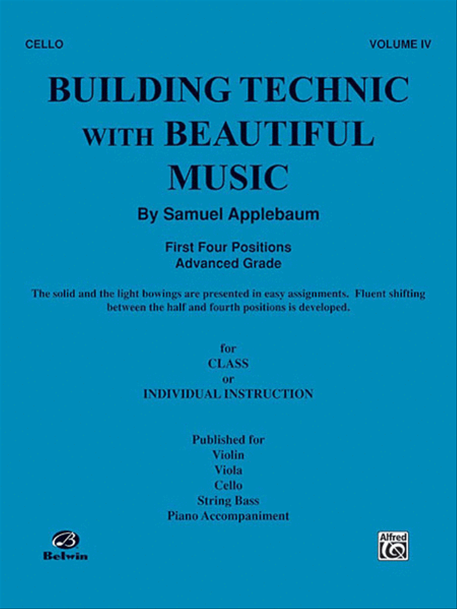 Building Technic With Beautiful Music, Book 4 Chamber Orchestra scores gallery preview page 1