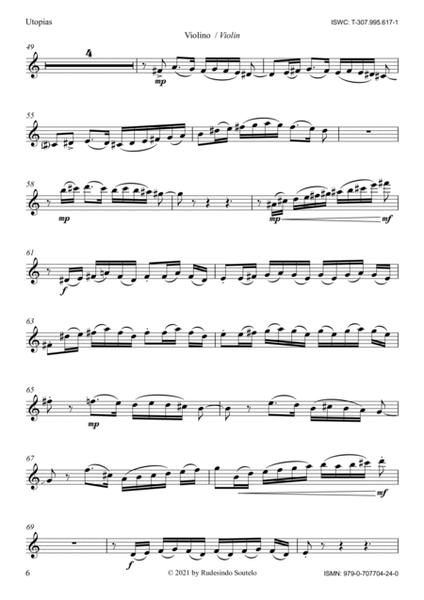 Utopias (Violin & Piano) image number null