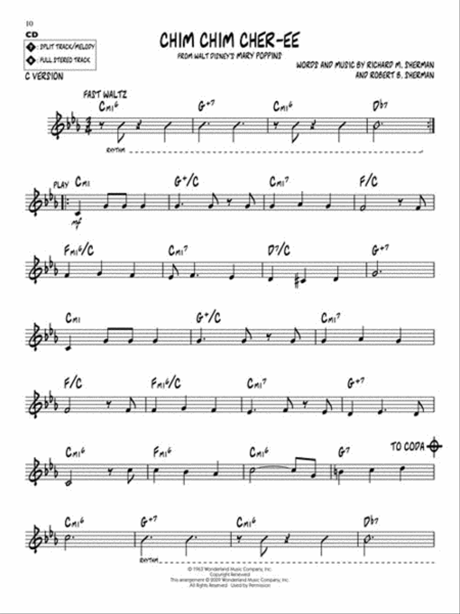 Disney Favorites C Instrument scores gallery preview page 5