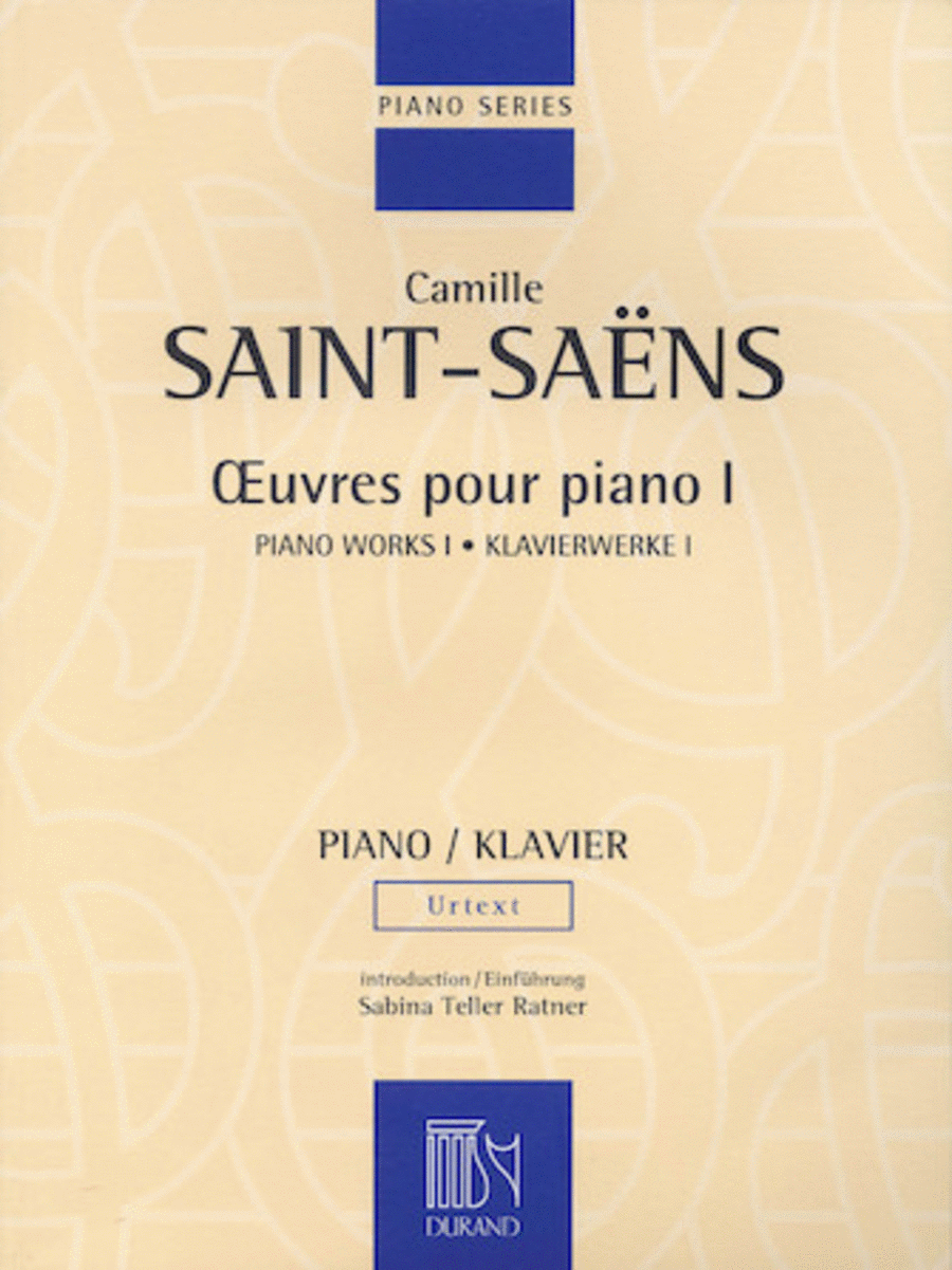 Piano Works Volume I