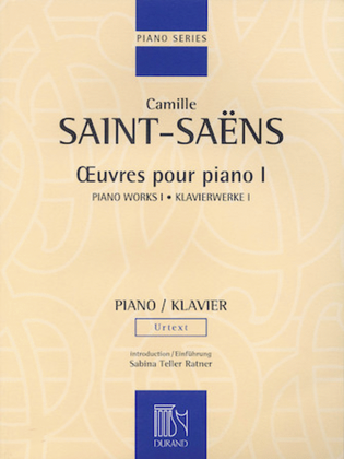 Book cover for Piano Works Volume I