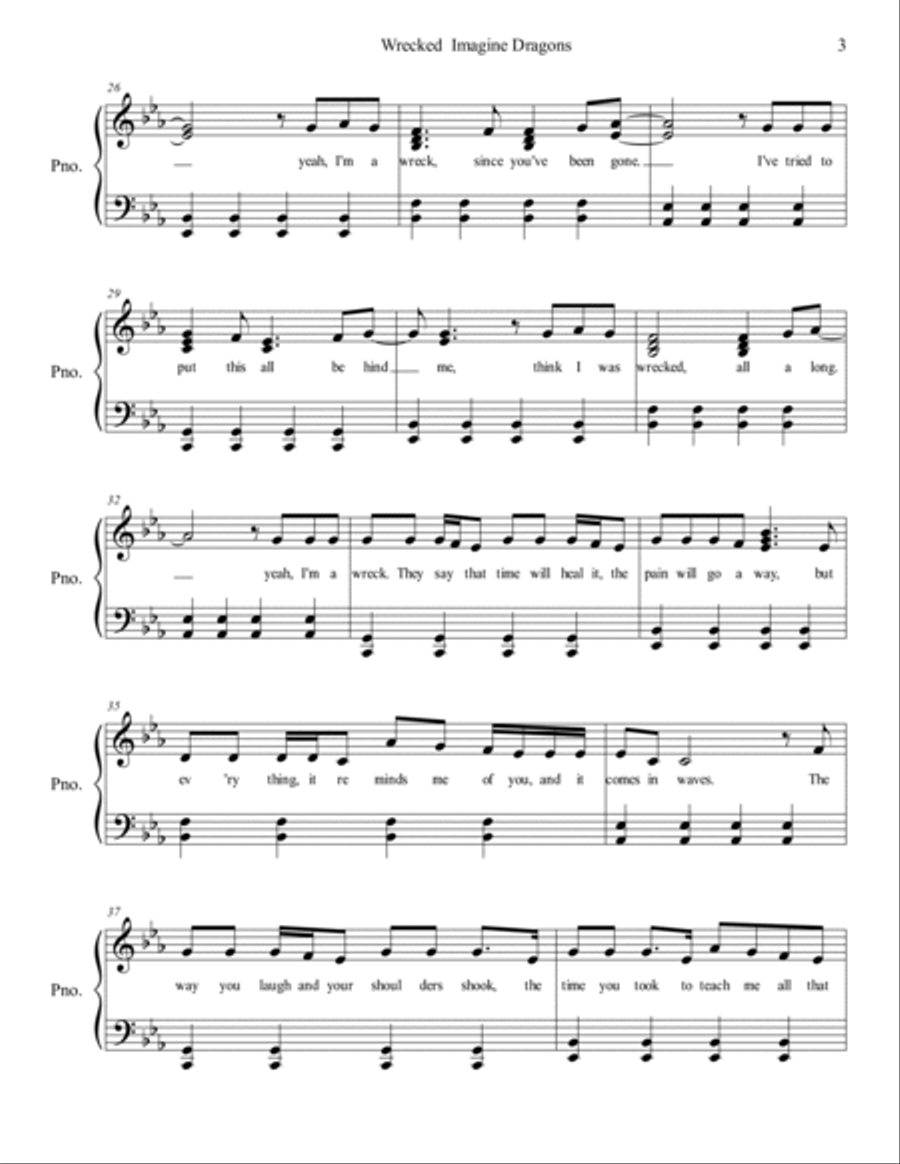 Wrecked Wrecked Small Ensemble scores gallery preview page 3