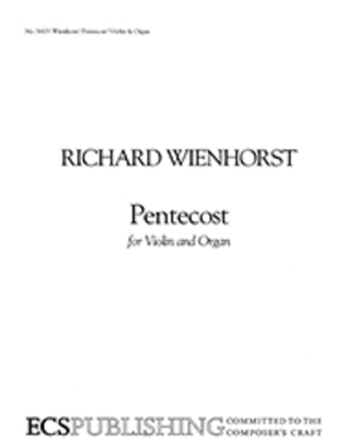 Book cover for Pentecost (Score & Part)