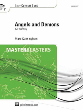 Book cover for Angels And Demons: A Fantasy For Concert Band Set (sc + Pts)