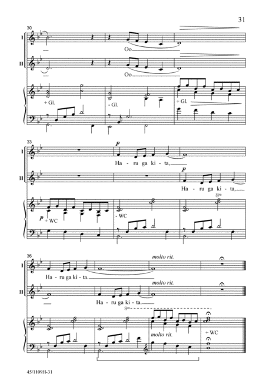 In Concert! for 2-part Choirs 2-Part scores gallery preview page 32