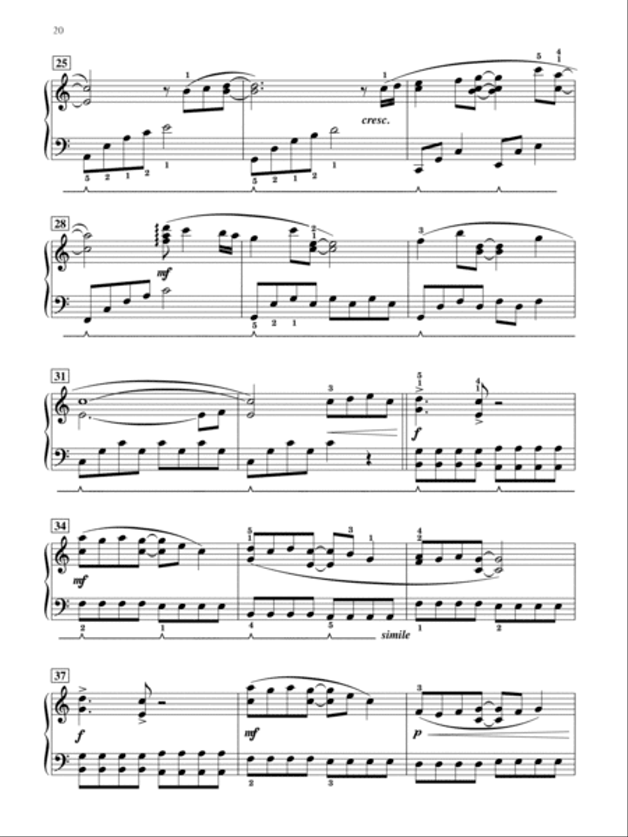 Gold on Ice Gold on Ice Piano Solo scores gallery preview page 3