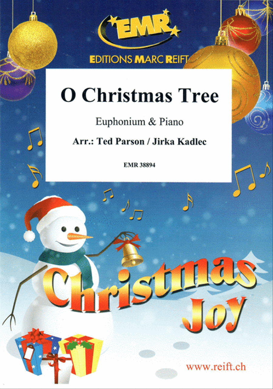 O Christmas Tree O Christmas Tree Euphonium scores gallery preview page 1