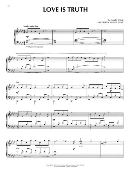 David Lanz – Piano Sheet Music Collection 2000-2022
