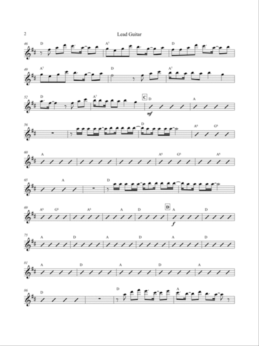 La Sopa de Isabel - Guitar Choir scores gallery preview page 2