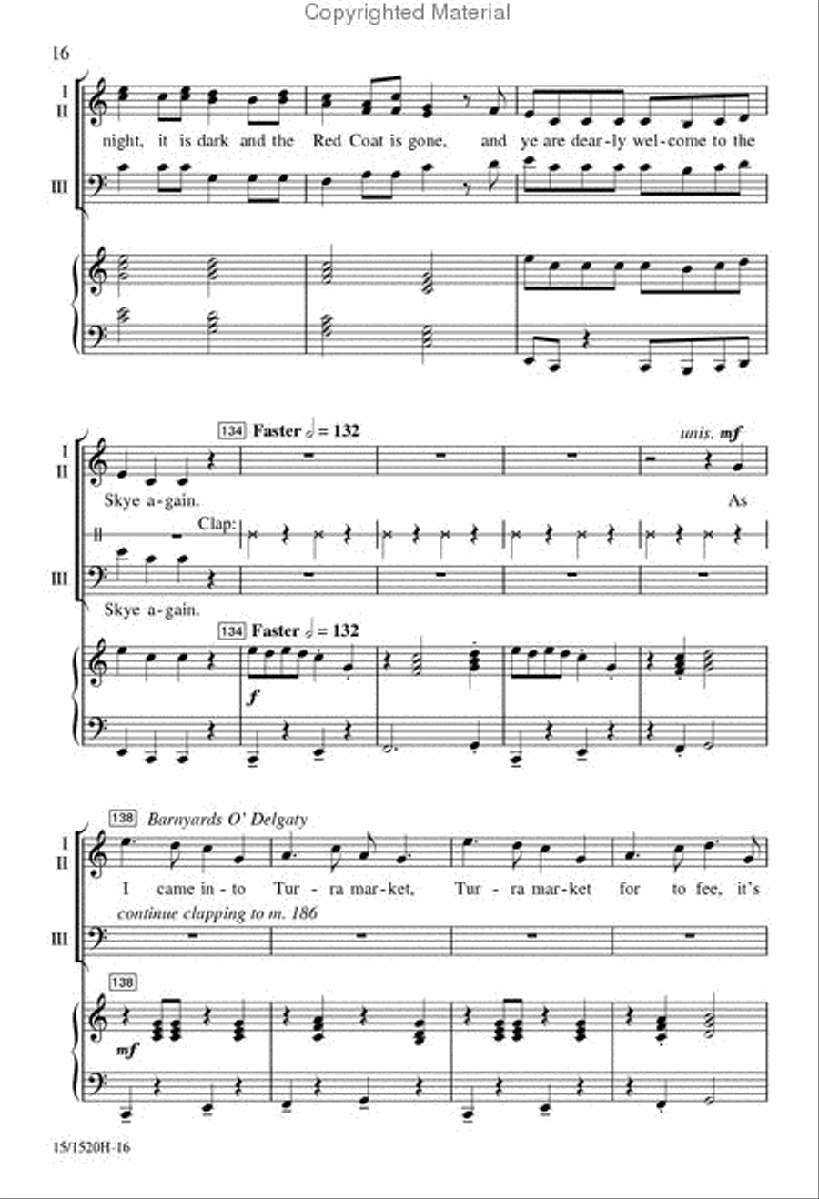 A Scottish Tribute 3-Part scores gallery preview page 15