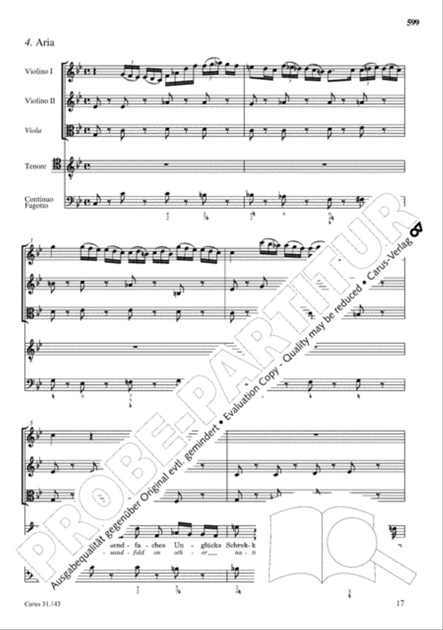 The Complete Sacred Vocal Works (Das geistliche Vokalwerk) Voice scores gallery preview page 600