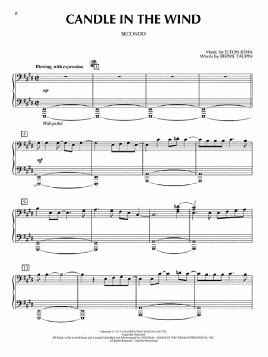 Piano Favorites Piano Favorites 1 Piano, 4-Hands scores gallery preview page 3
