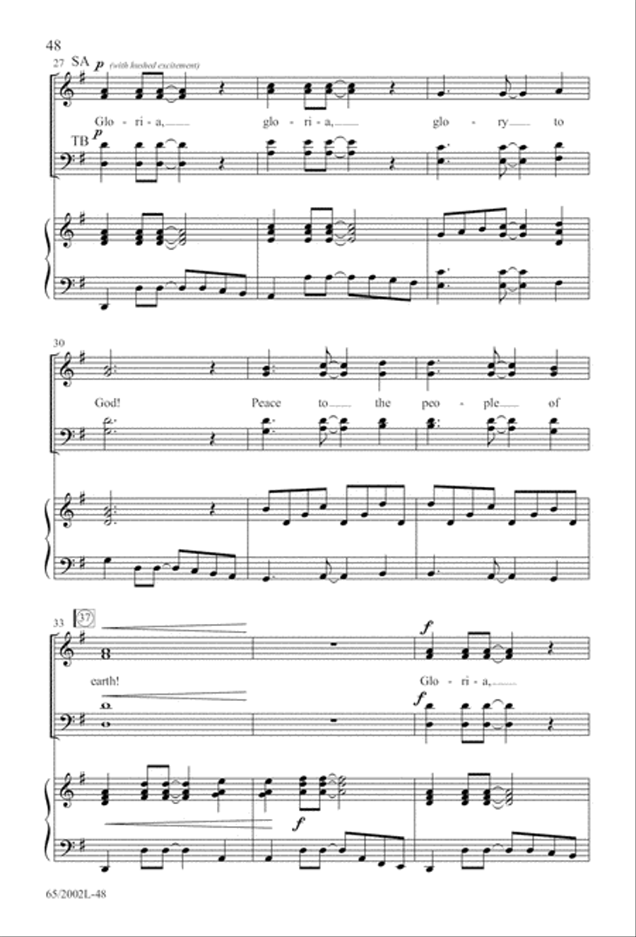 And This Shall Be a Sign And This Shall Be a Sign 4-Part scores gallery preview page 49